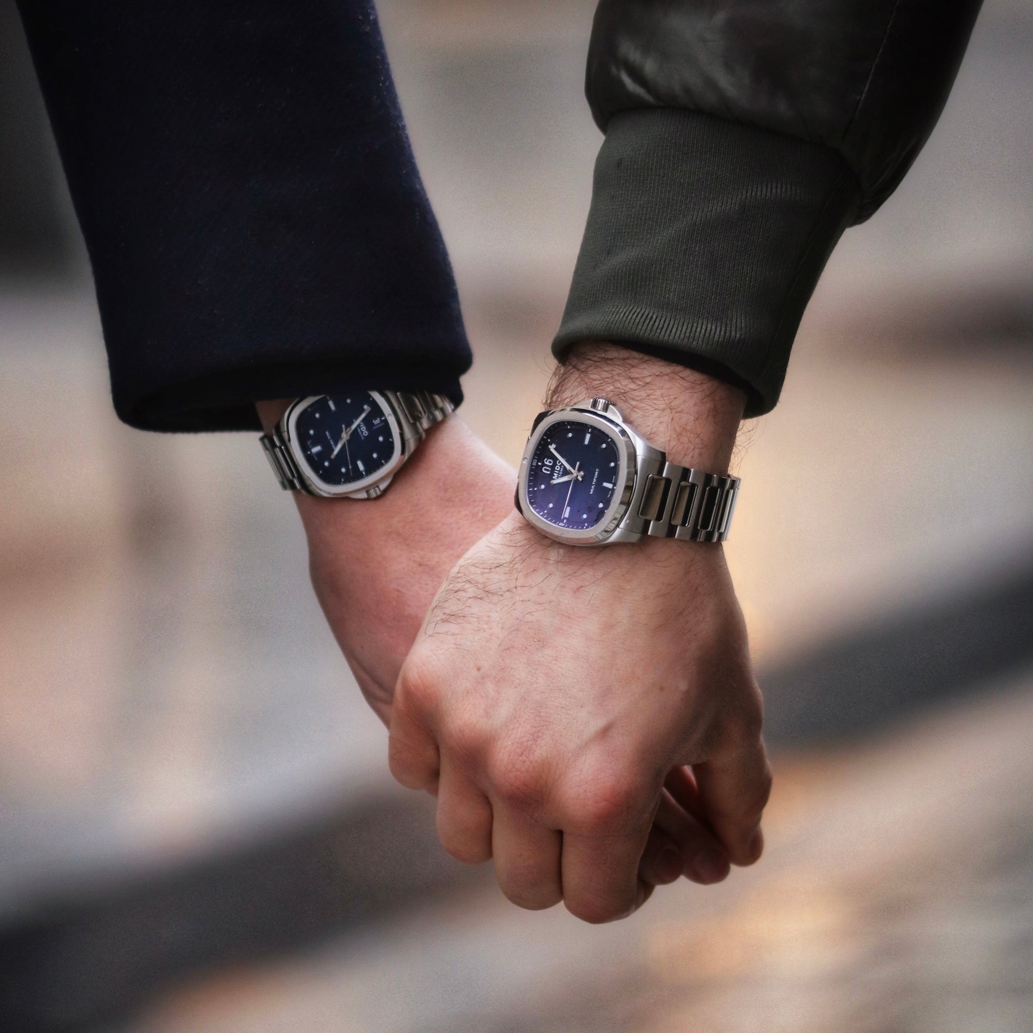 Les montres en duo pour couple : L'élégance à deux poignets