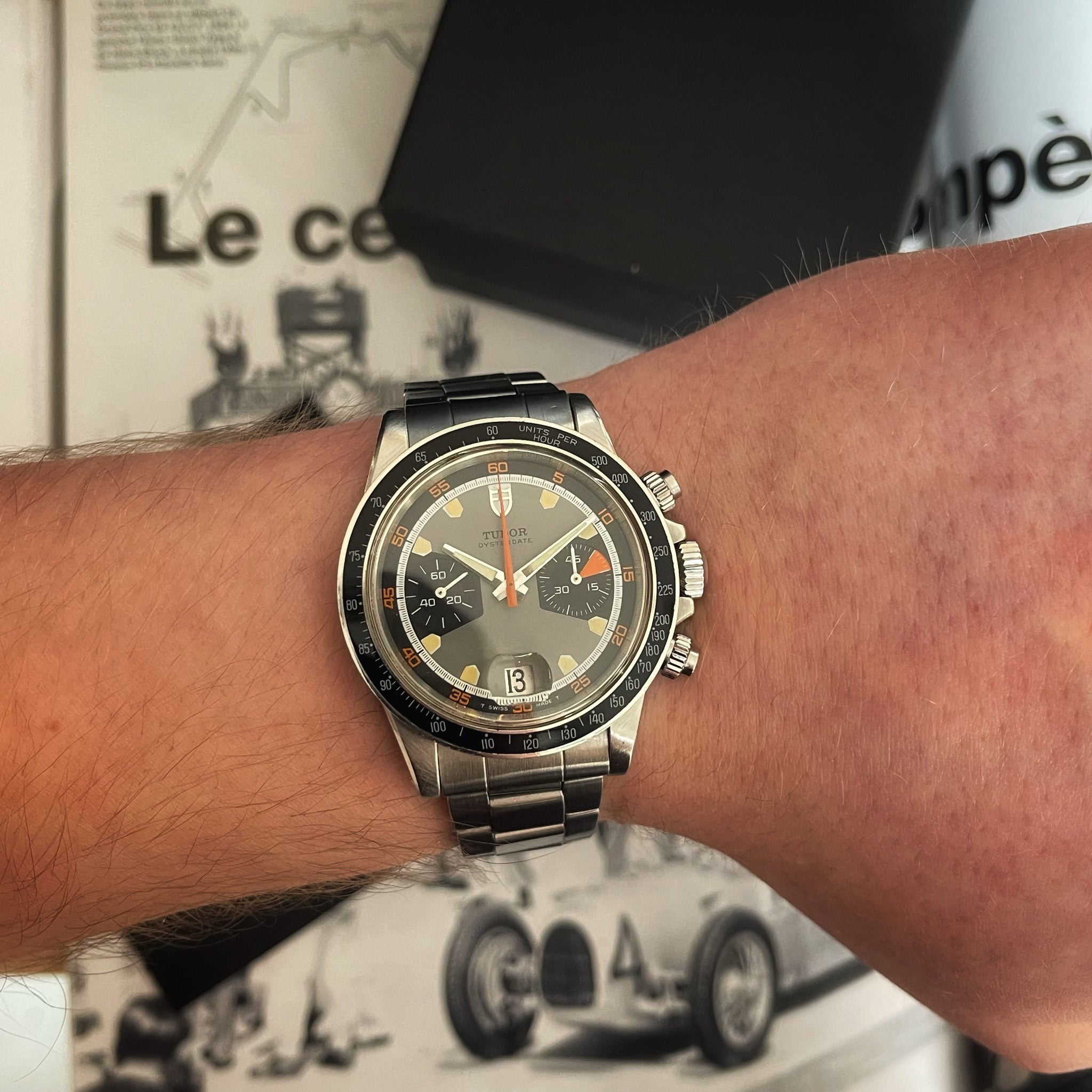 Tudor Chronographe Homeplate Grey