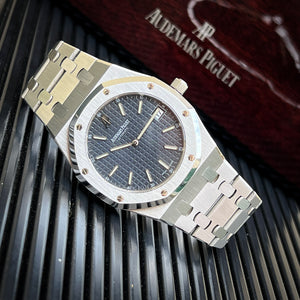 Audemars Piguet royal oak cadran bleu