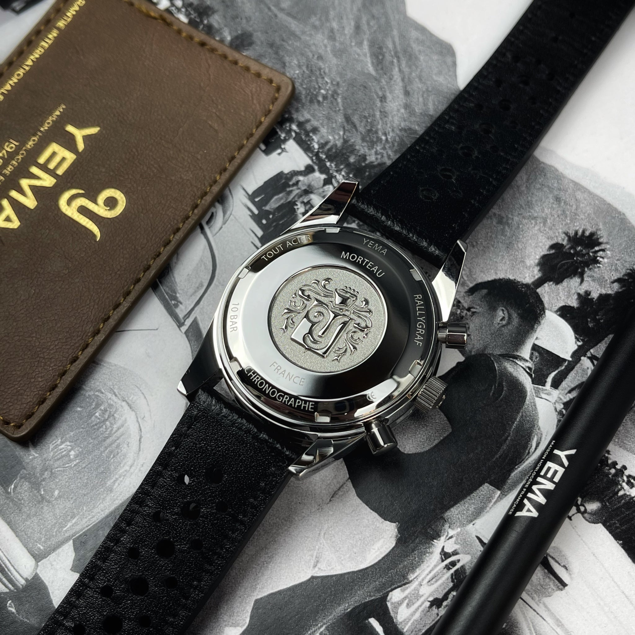 Yema - Rallygraf Meca-Quartz Reverse Panda