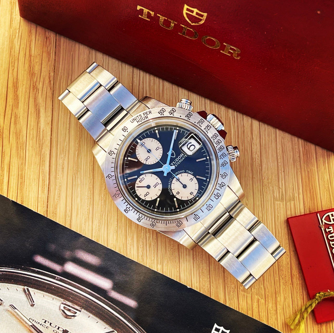 Tudor OysterDate « Big Block » Chrono -.