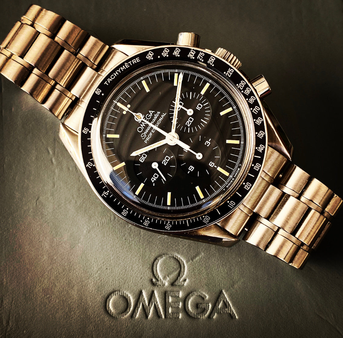Omega Speedmaster Moonwatch.