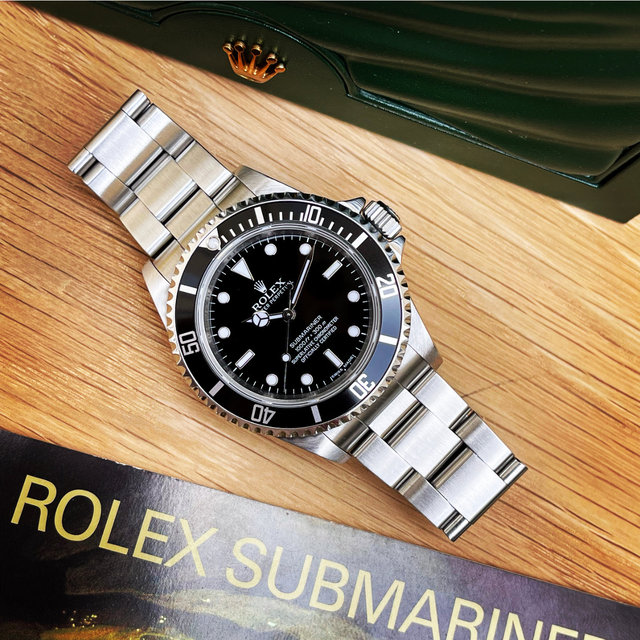 Rolex Submariner no-date 14060M Cosc.