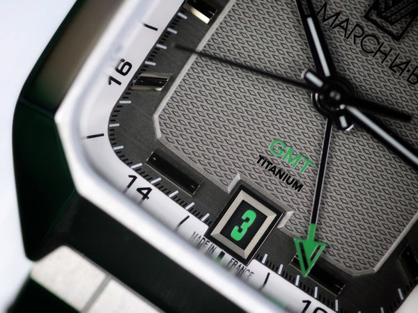 MARCH LAB AM2 SLIM GMT TITANE