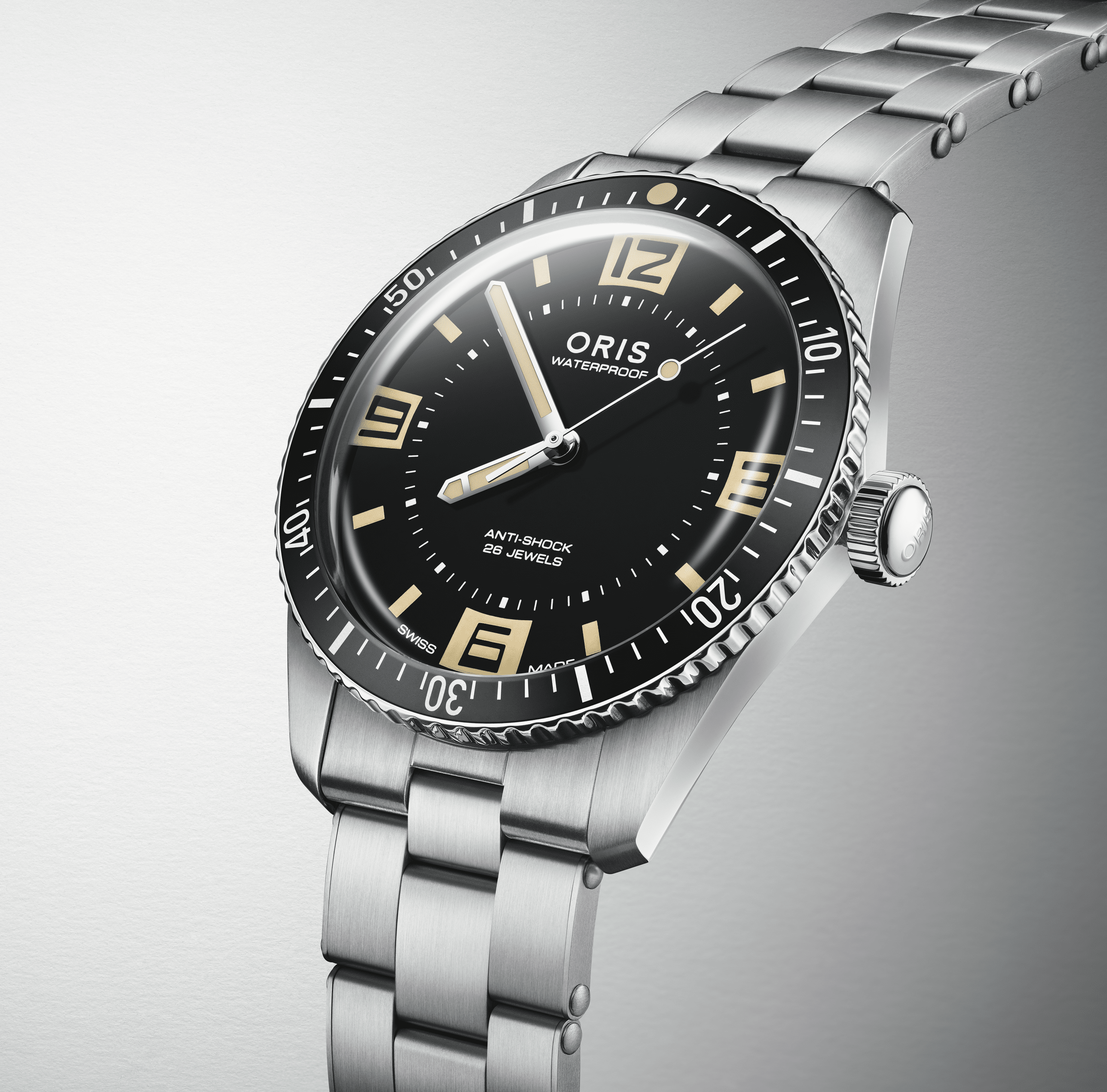 Oris plonge dans le passé avec l'Édition 60e Anniversaire de la Sixty five sa légendaire montre de plongée