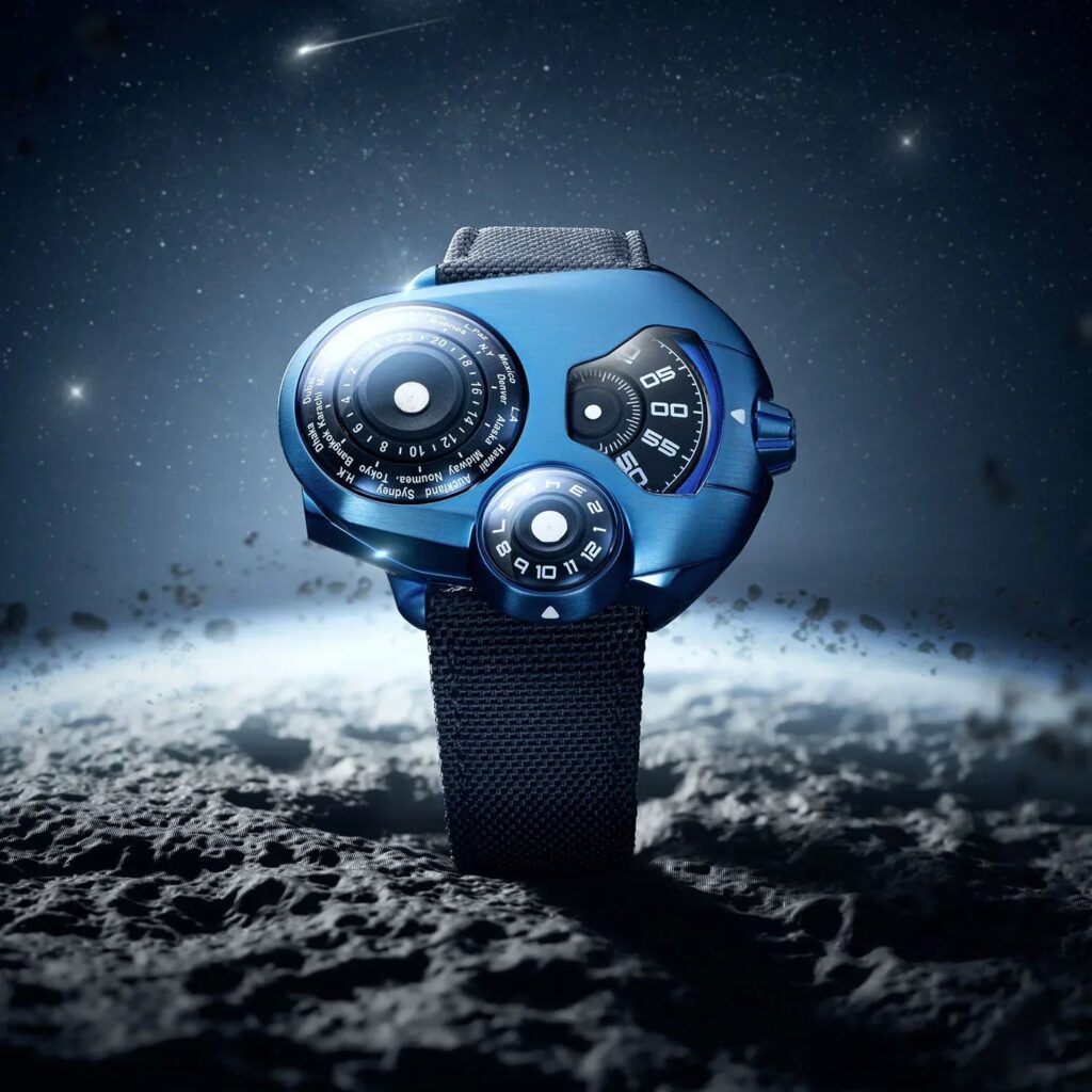 SpaceOne WorldTimer : l’heure universelle dans un design venu d’ailleurs
