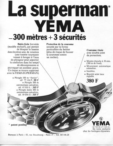 archives vintage de yema superman