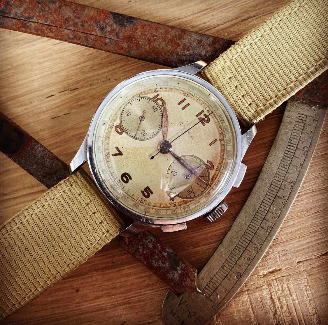 Chrono Cyma Bi-Compax.