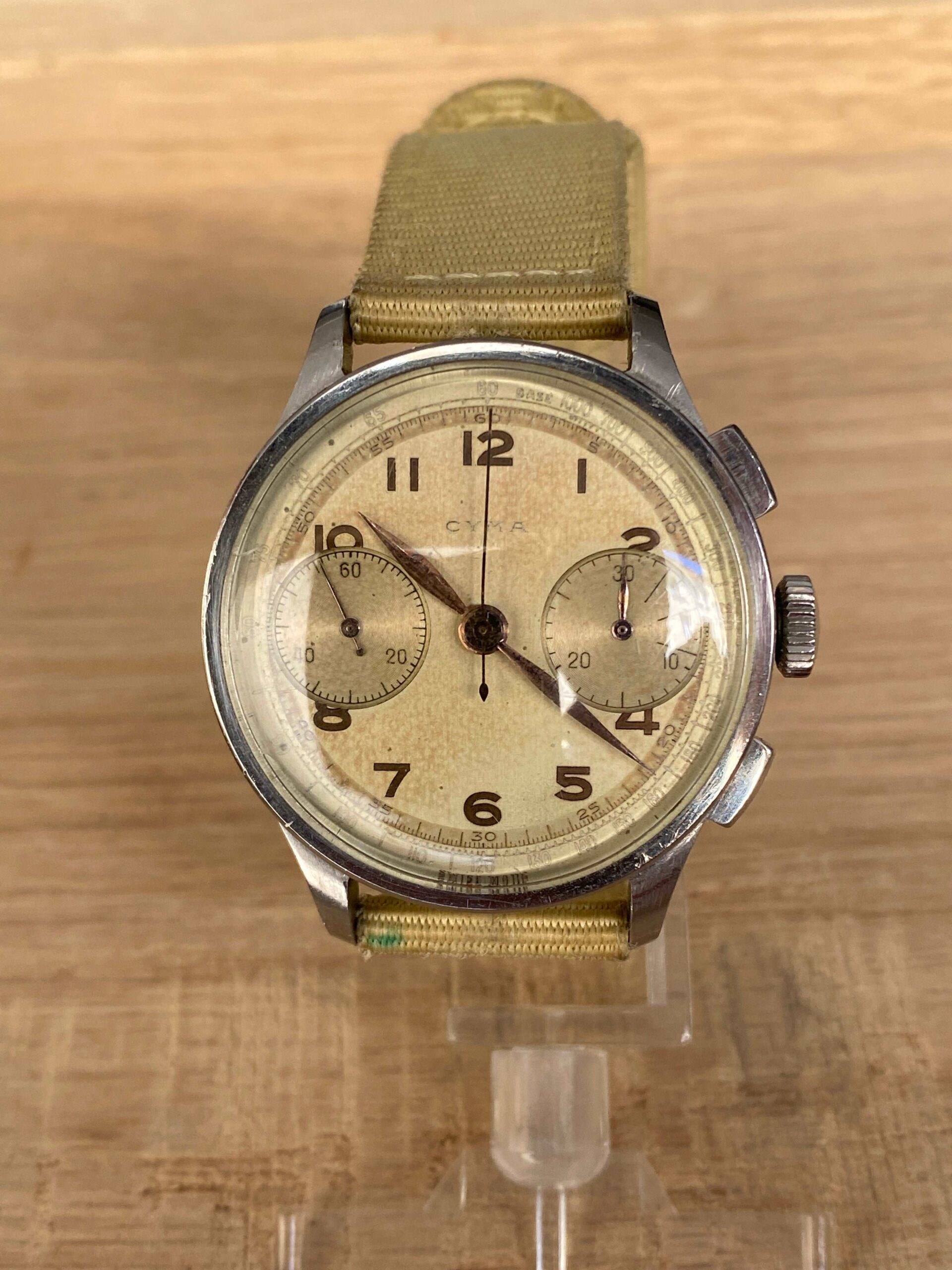 Chrono Cyma Bi-Compax.