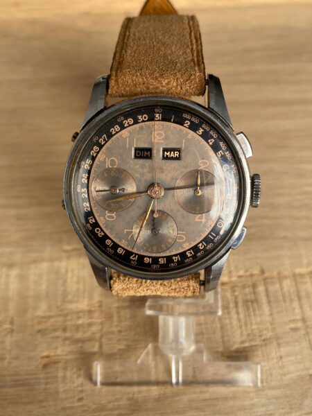 Rare Chrono Solvil triple date