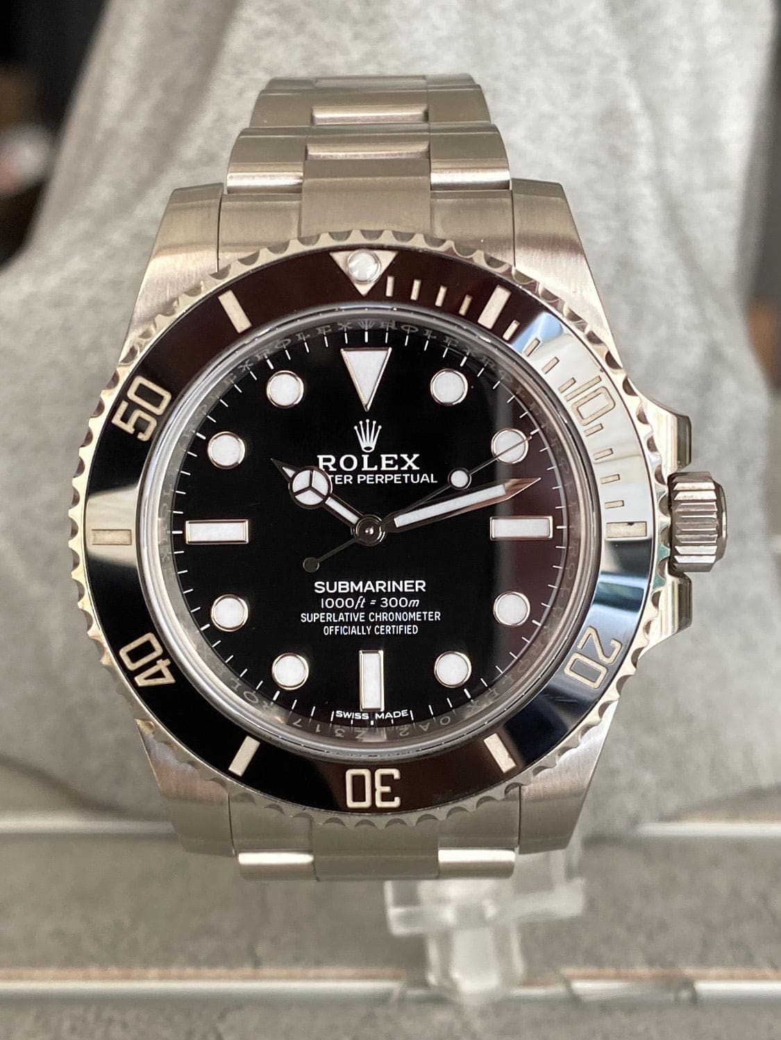 Rolex Submariner No Date 114060. Rolex Submariner No Date 114060..