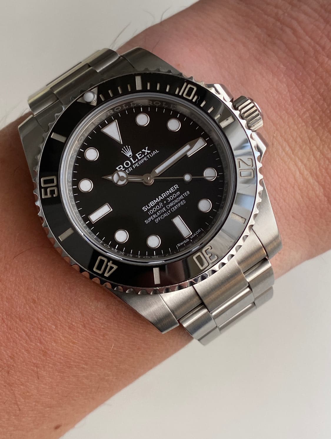 Rolex Submariner No Date 114060. Rolex Submariner No Date 114060..
