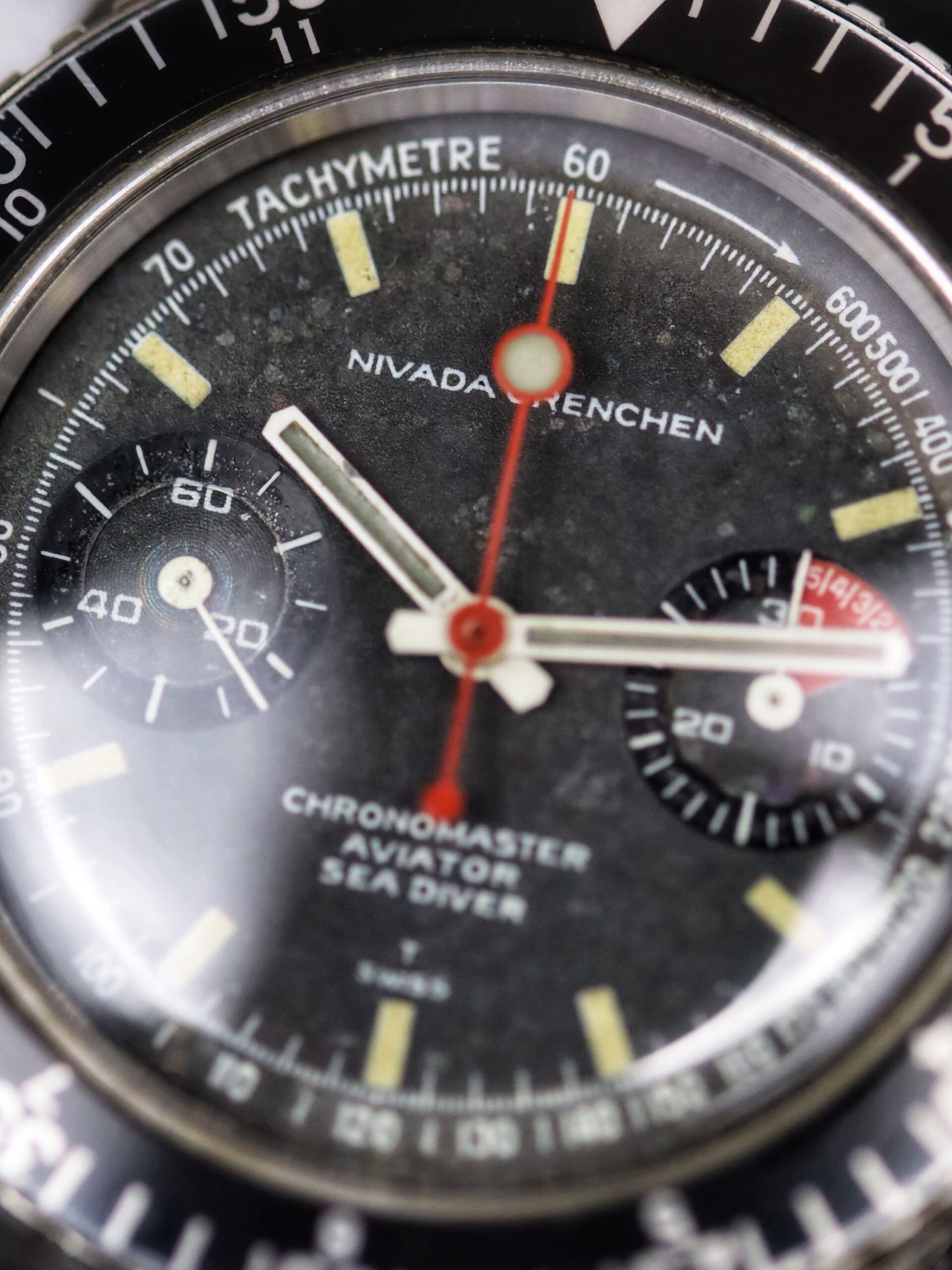 Nivada Grenchen Chronographe Aviator Sea Diver