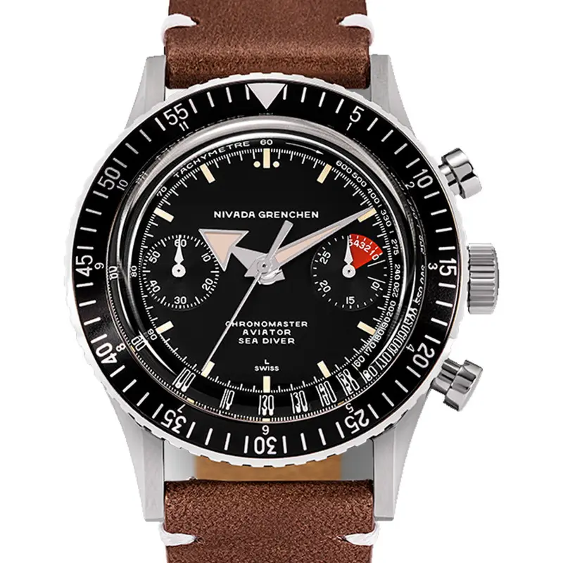 Nivada Grenchen - CHRONOMASTER BROAD ARROW - INTER.BEZEL