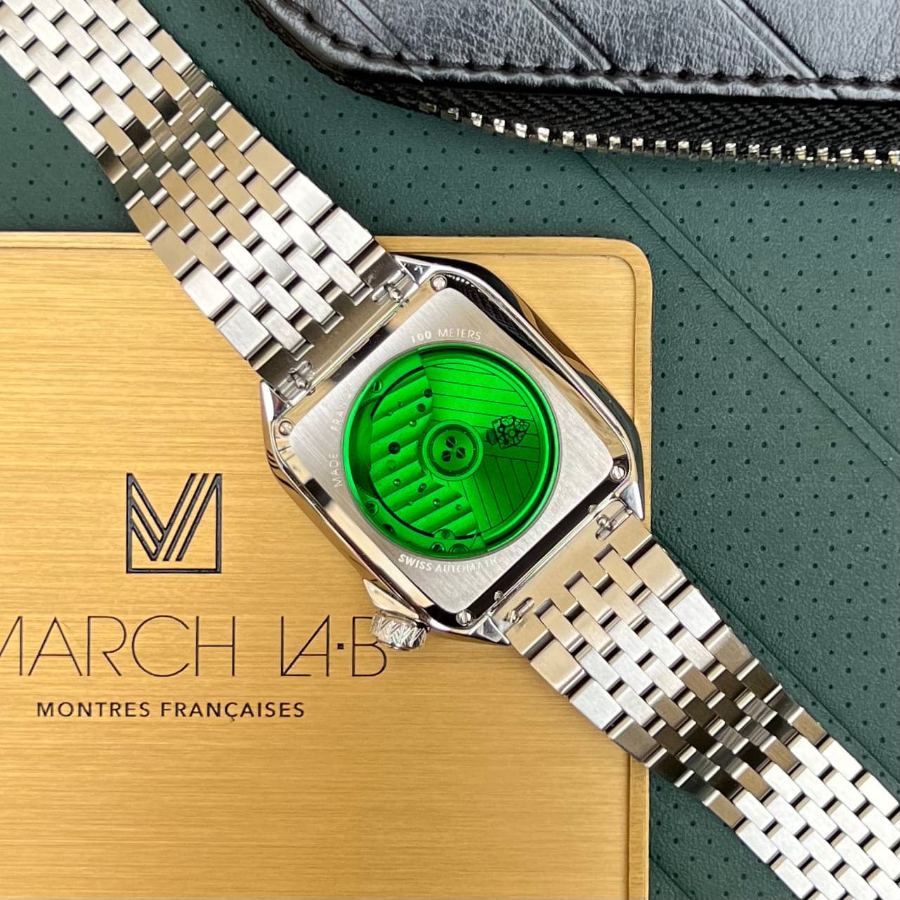 March Lab – Am2 Slim Navy Automatique March Lab Am2 Slim Automatique 36mm.