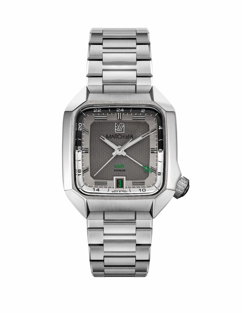 March Lab - AM2 Slim GMT Titane Millésime 2025