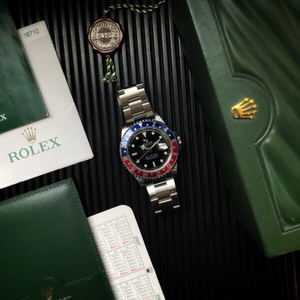 Rolex Gmt-Master II 16710 « rectangular Dial »