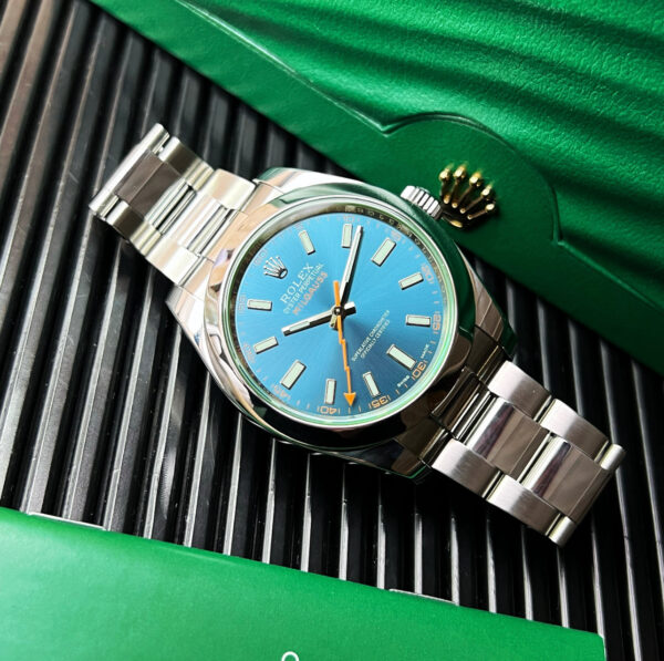Rolex Milgauss 116400GV Blue.