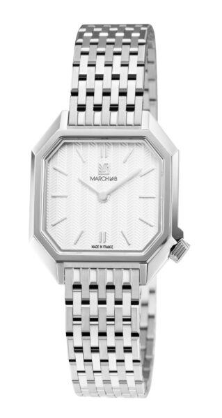 March Lab - MANSART MILADY CHEVRONS BLANC