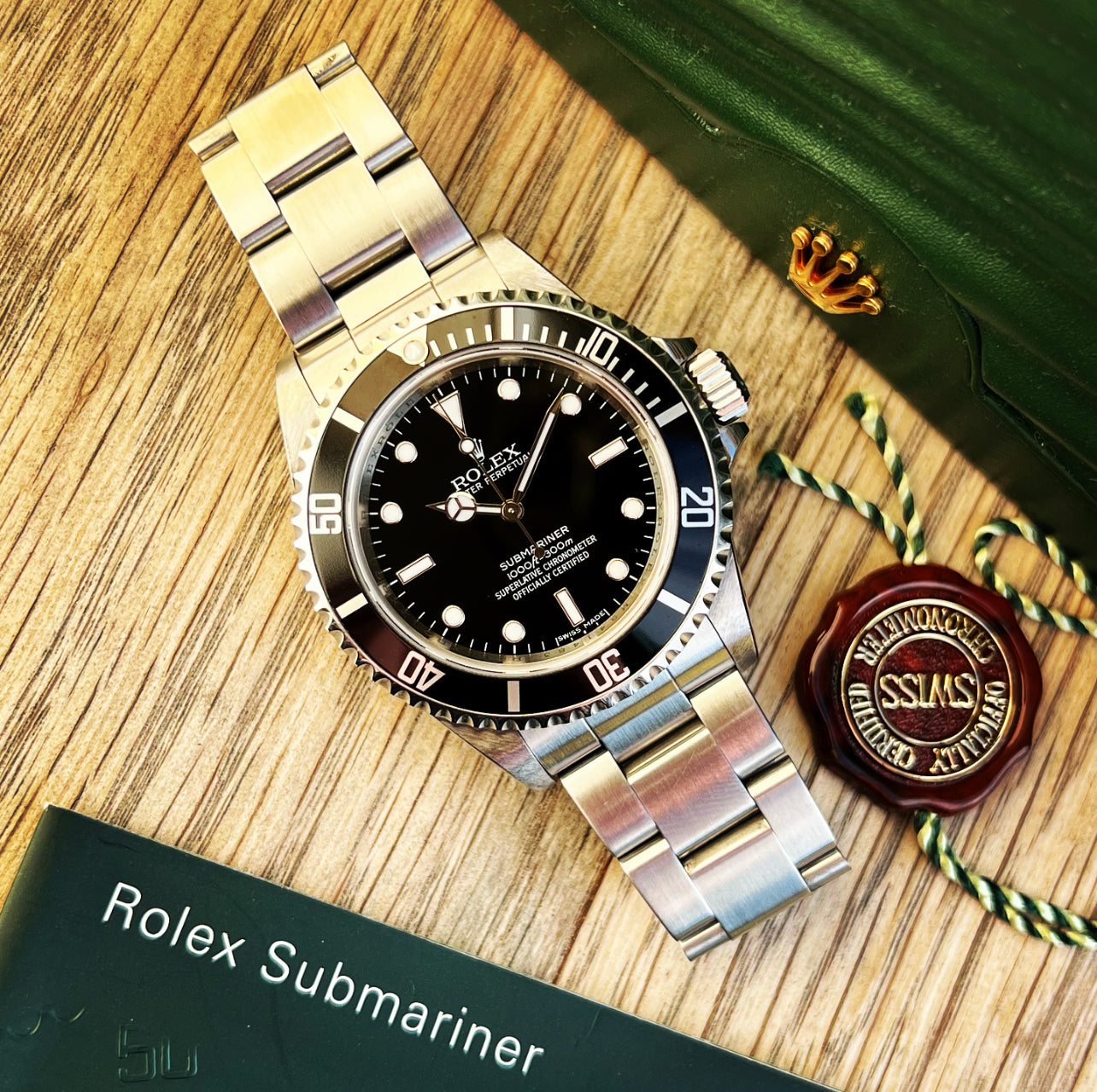 Rolex Submariner no-date 14060M Cosc-