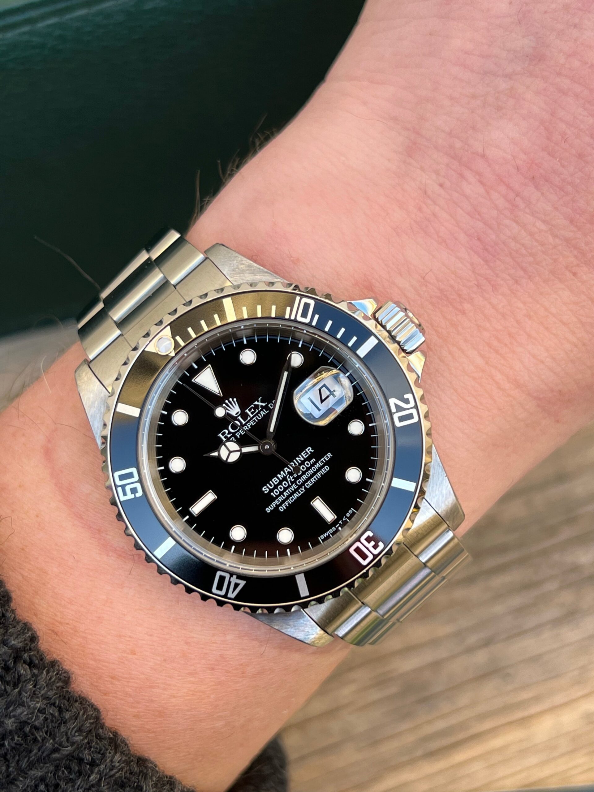 Rolex Submariner Date ref 16610 Tritium..