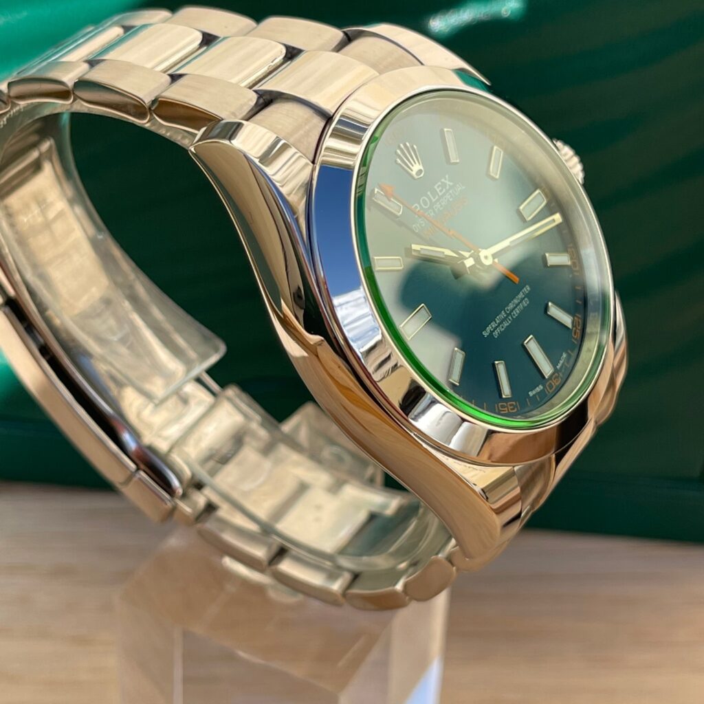 Rolex Milgauss 116400GV Blue.