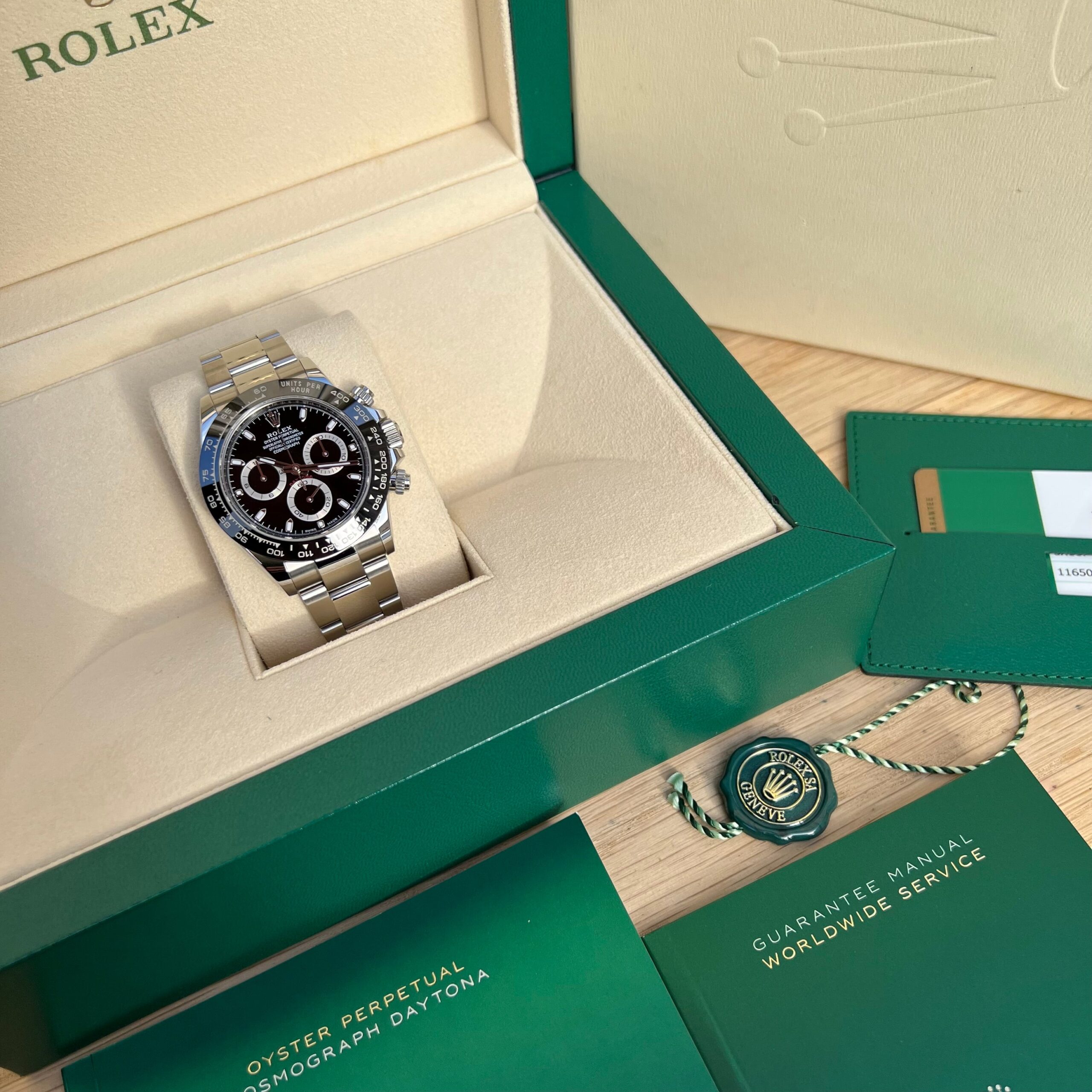 Rolex Daytona ref 116500-.