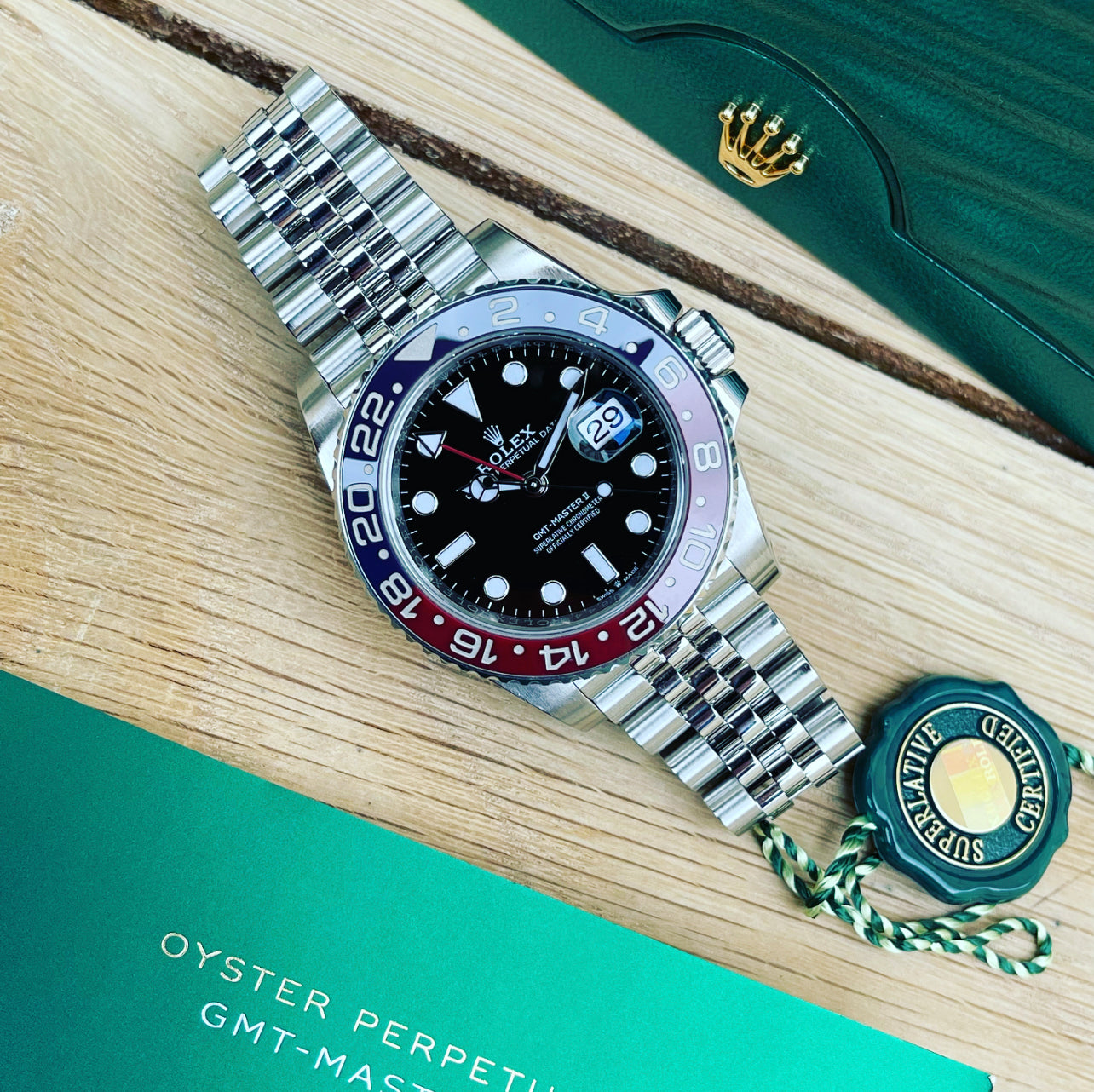 Rolex Gmt-Master II 126710 BLRO..