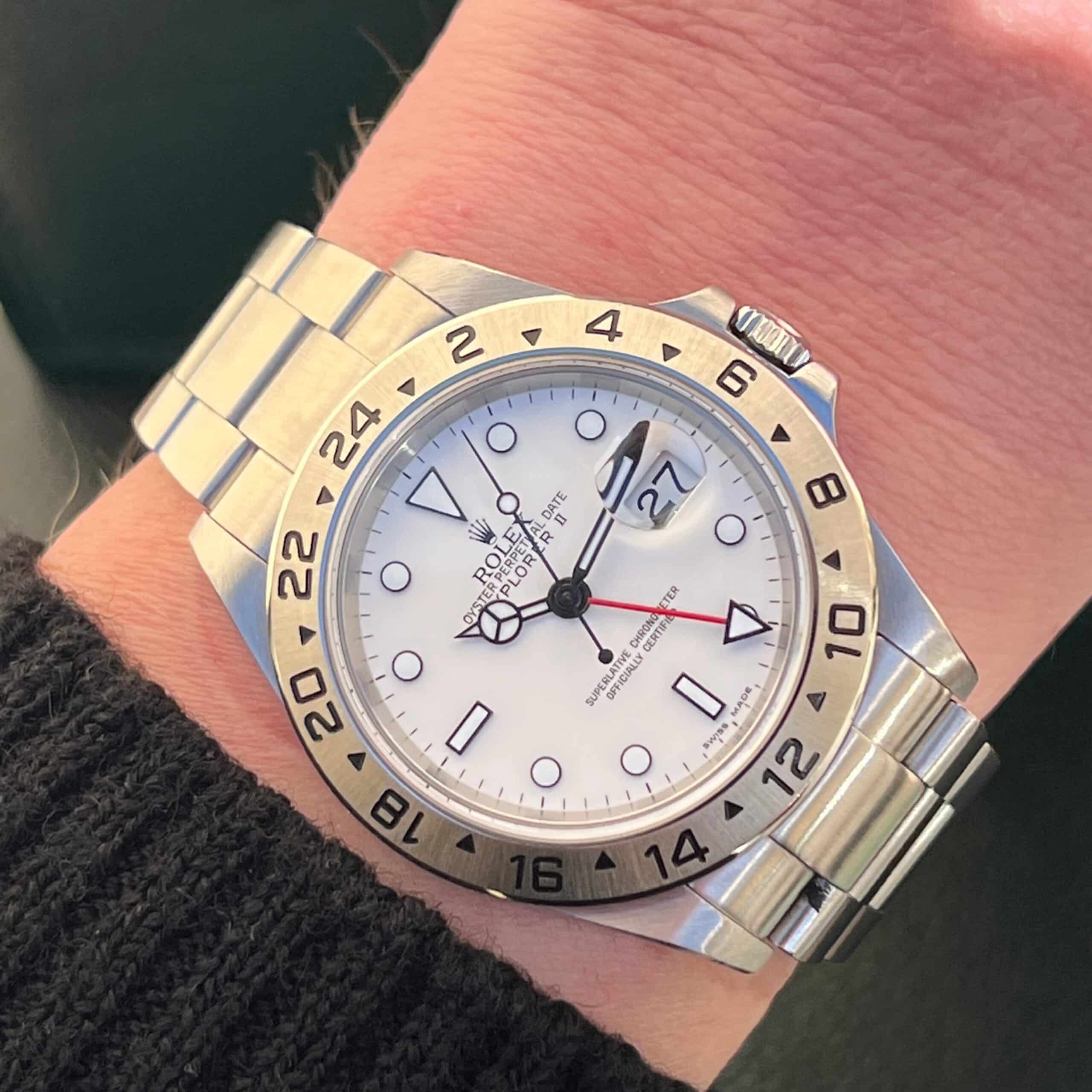 Rolex Explorer II 16570- Rolex Explorer II 16570-.