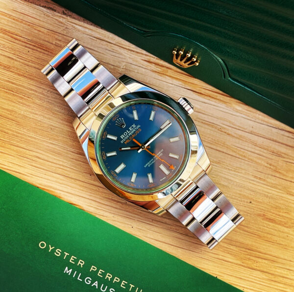 Rolex Milgauss 116400GV Blue