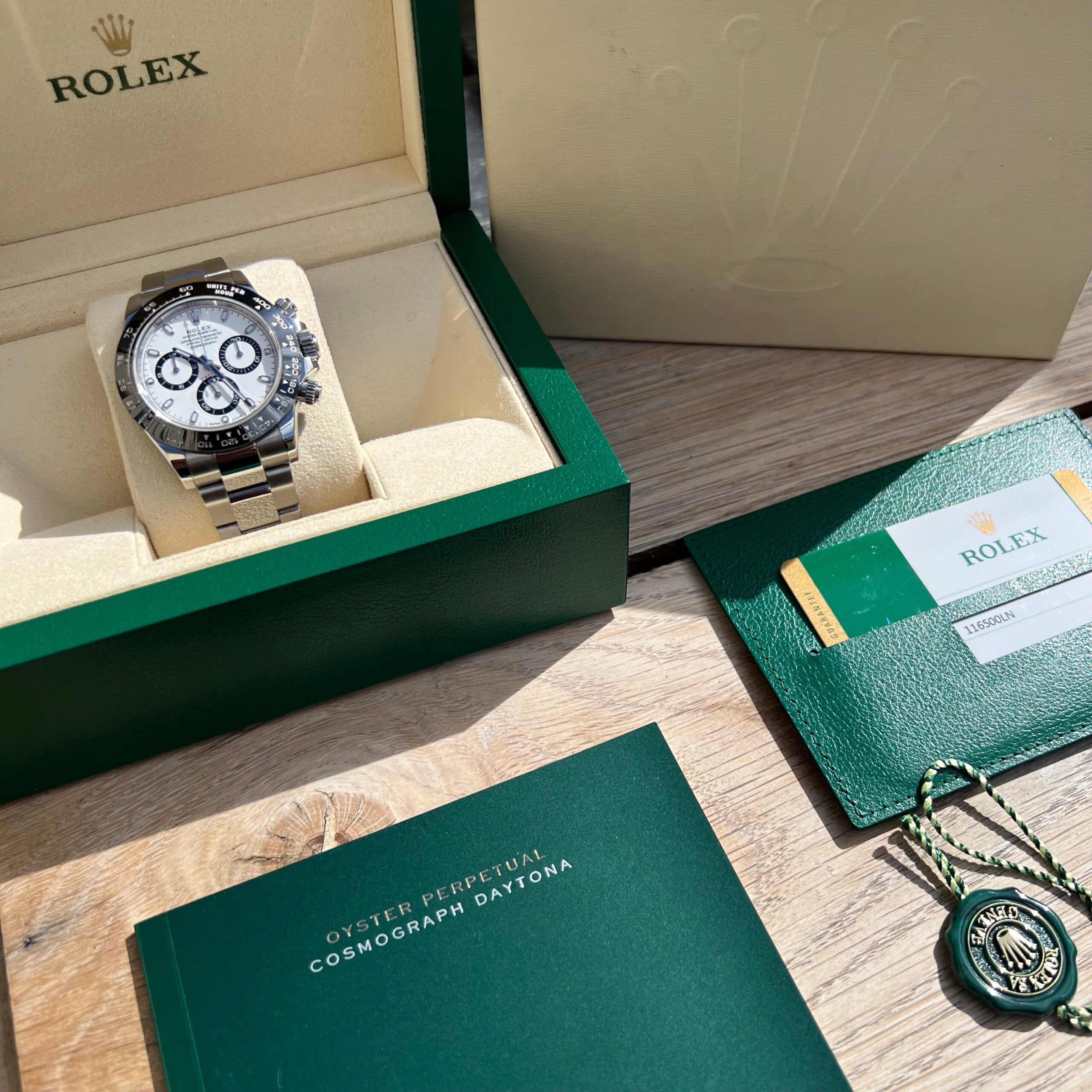 Rolex Daytona ref 116500-LN.