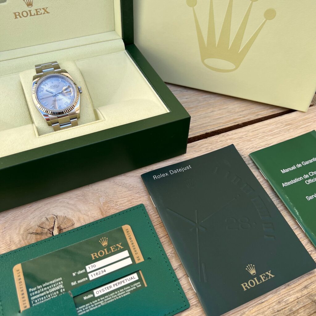 Rolex Datejust 36 Silver -.