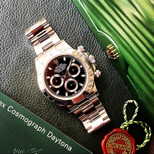 Rolex Daytona ref 116520.