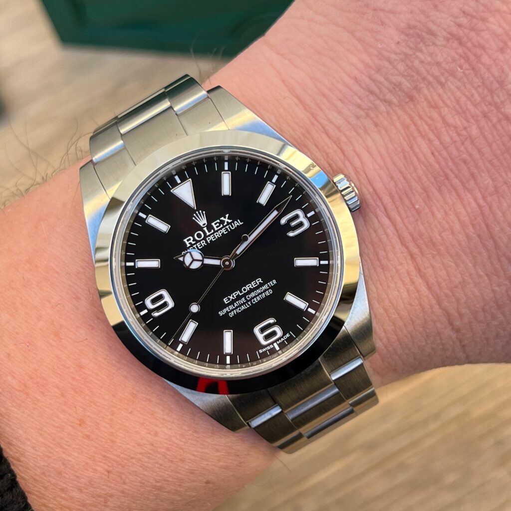 Rolex Explorer 39mm MK2-.