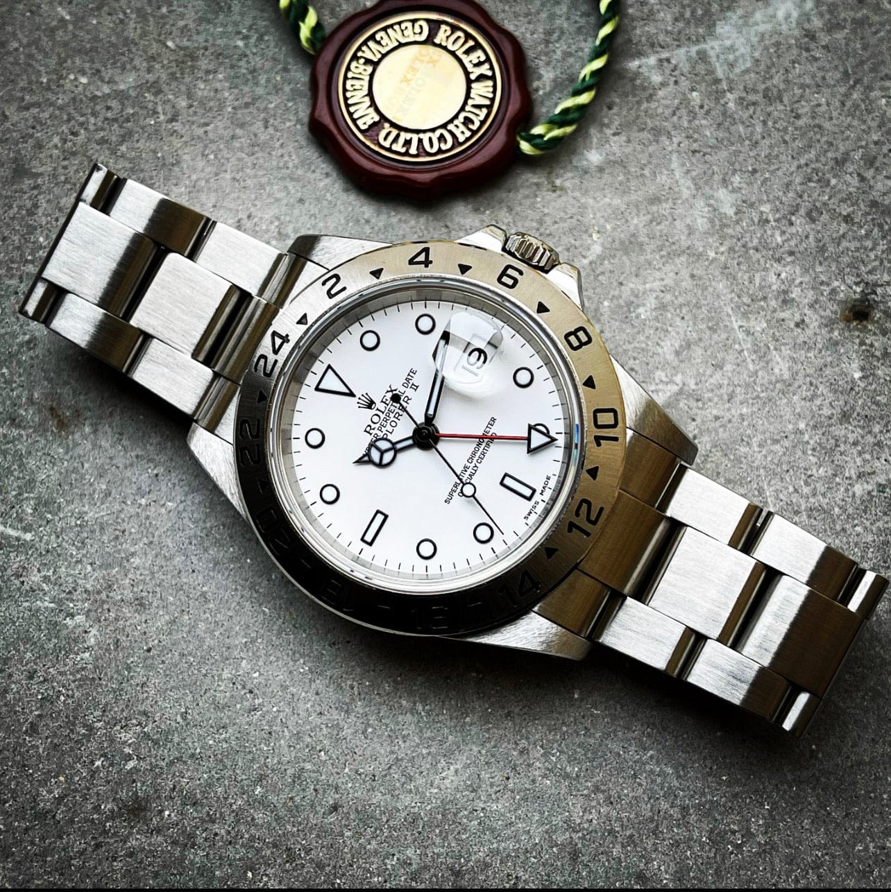 Rolex Explorer II 16570- Rolex Explorer II 16570-.