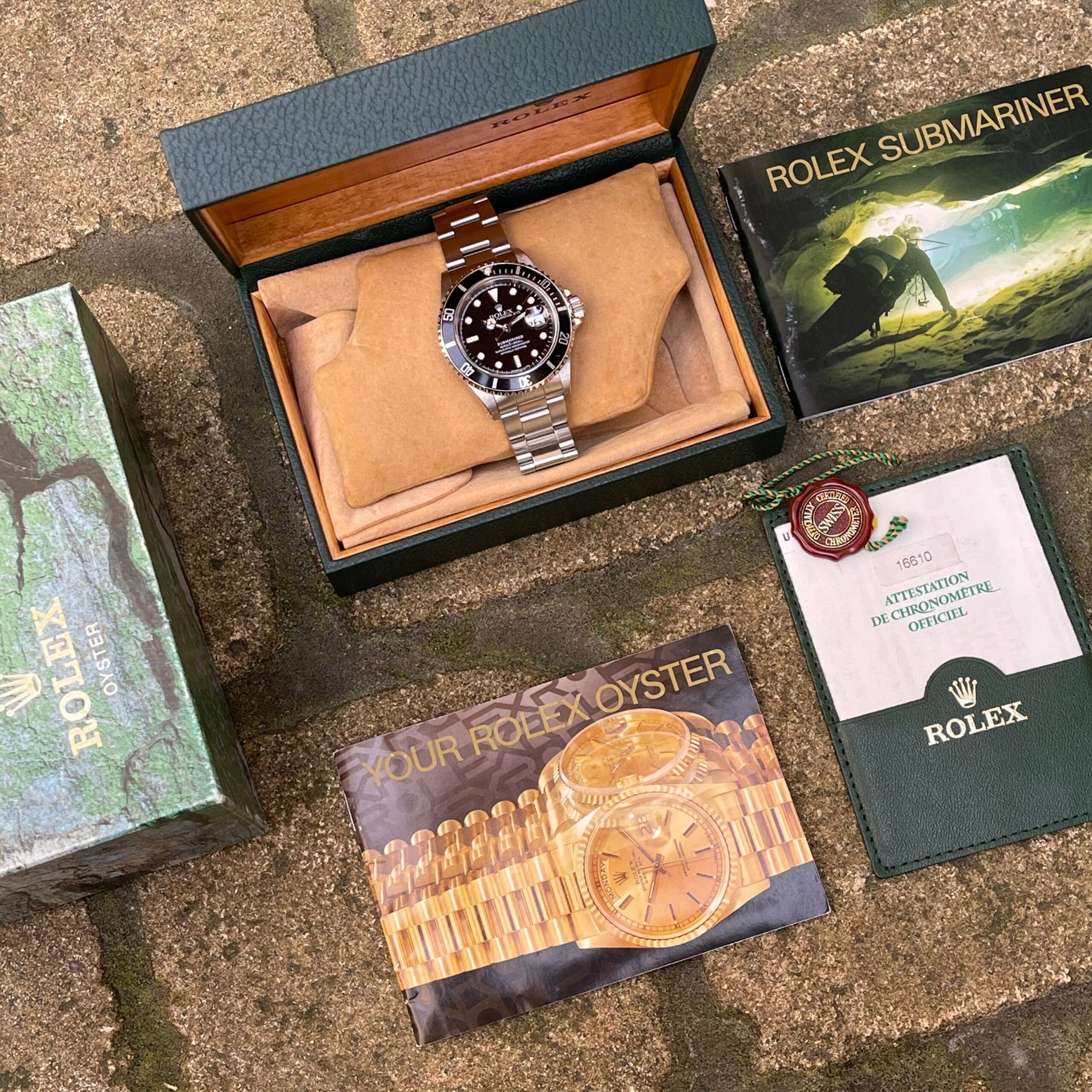 Rolex Submariner Date ref 16610 Tritium.