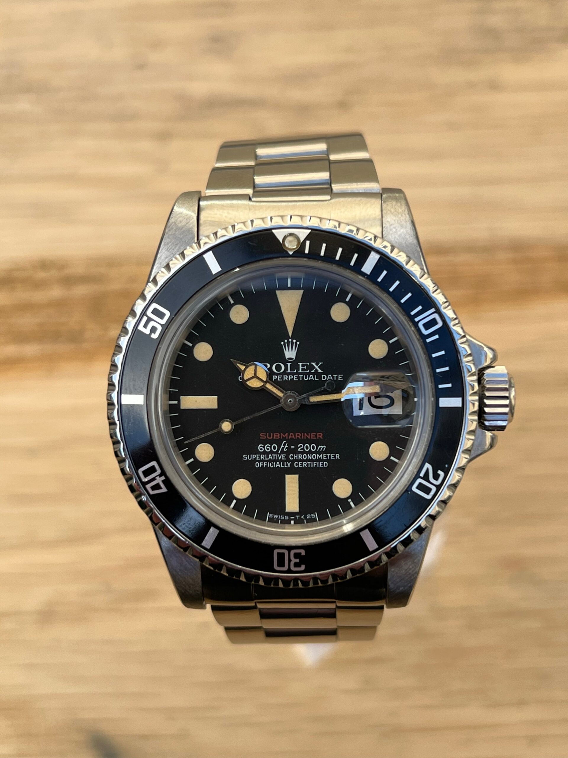 Rolex Submariner Date ref 1680 « Red ».