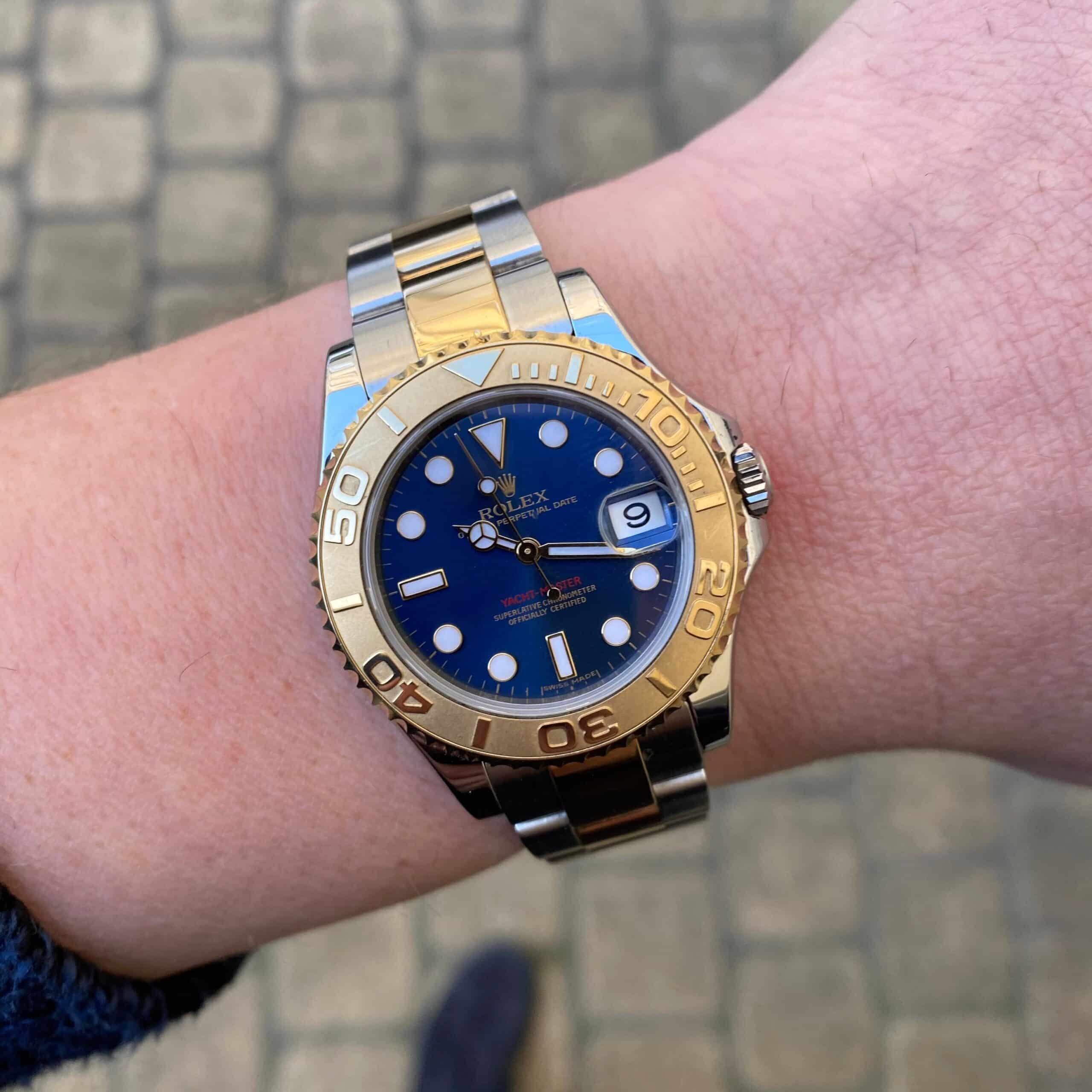 Rolex Yacht-Master 35mm réf 168623 Rolex Yacht-Master 35mm réf 168623.