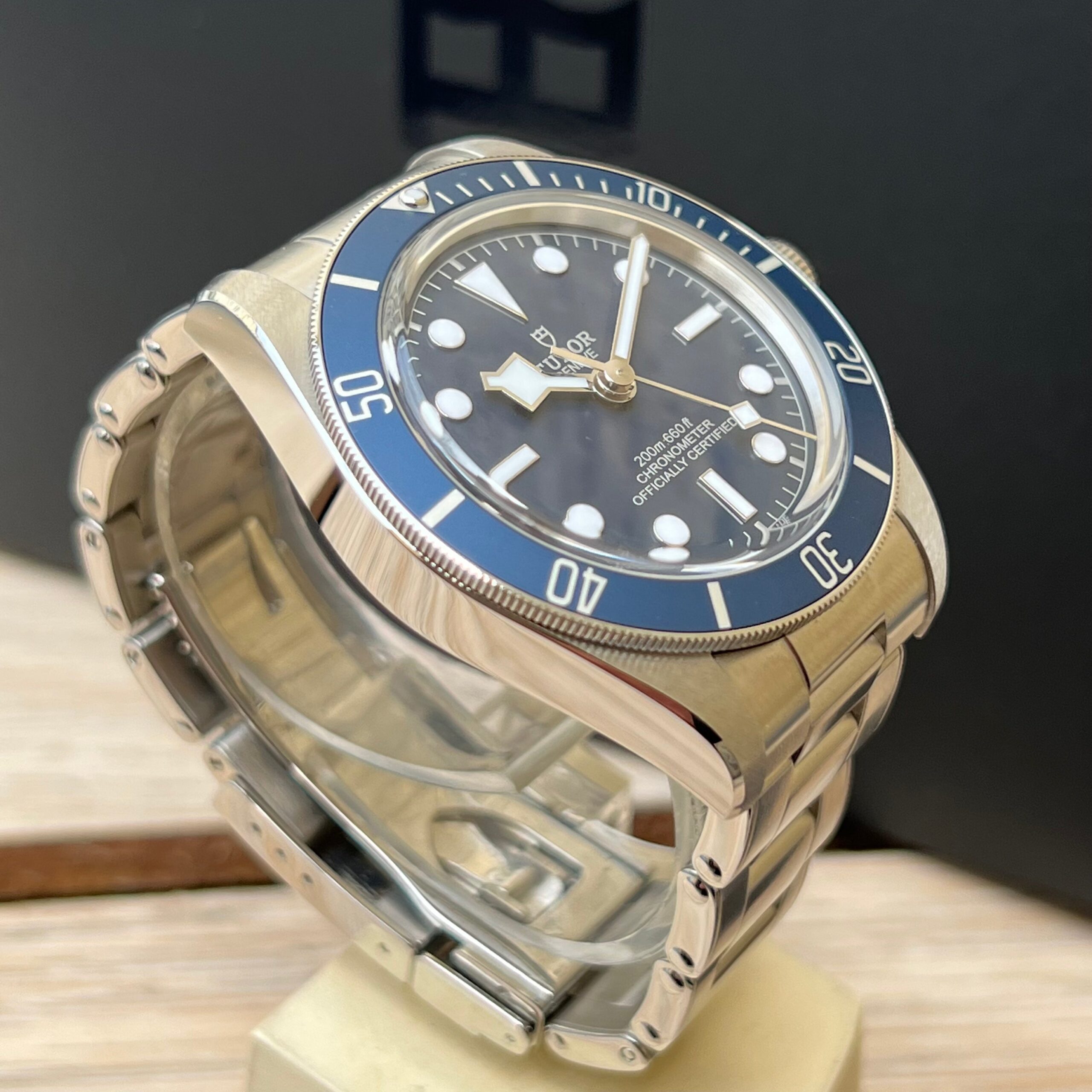 Tudor blackbay Snowflake ‘58 bleu.