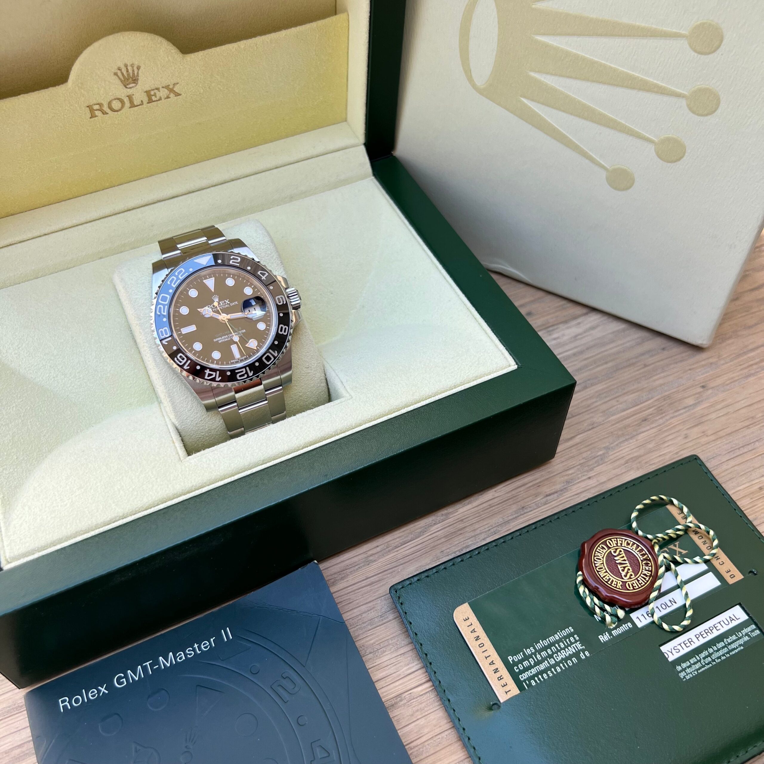 Rolex Gmt-Master II Date 116710 LN-.