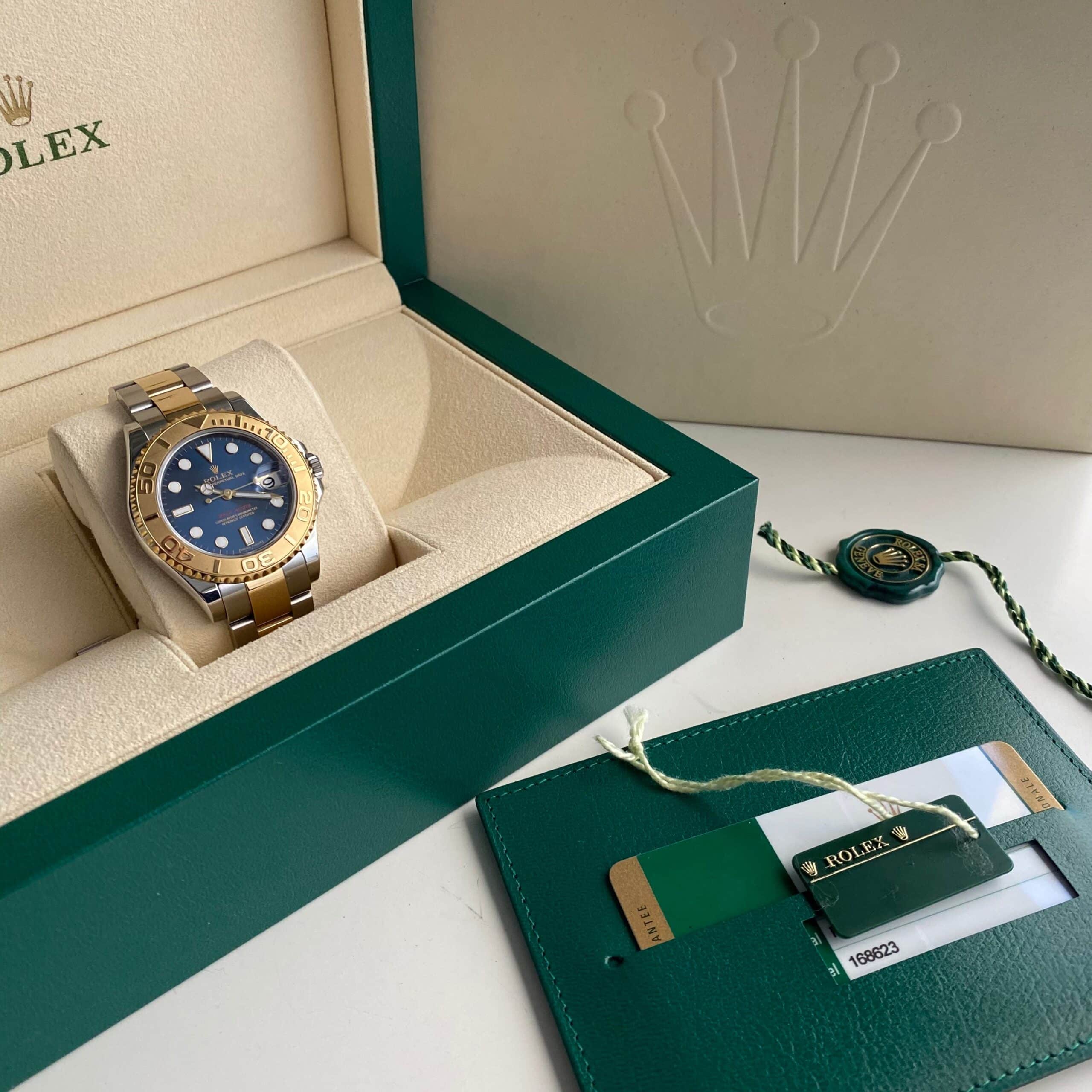 Rolex Yacht-Master 35mm réf 168623 Rolex Yacht-Master 35mm réf 168623.