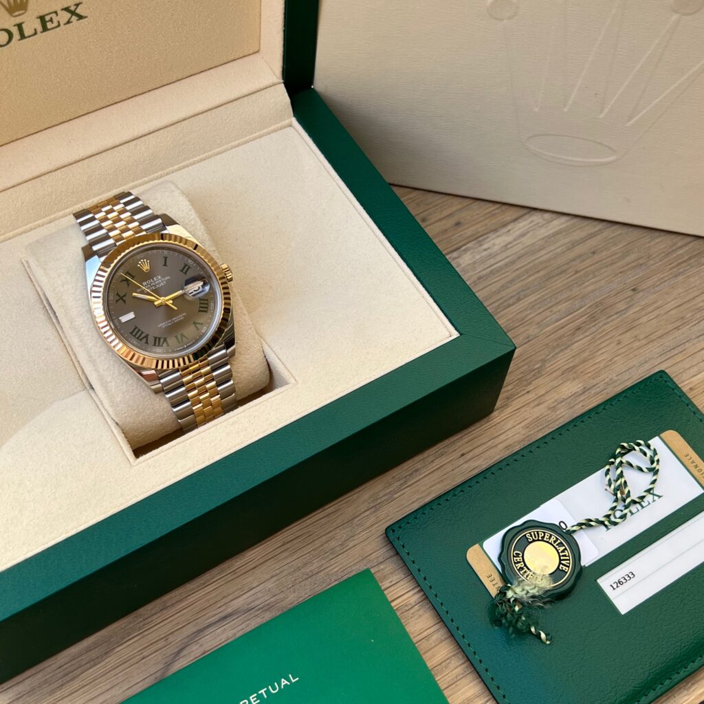 Rolex Datejust 41 Wimbledon.