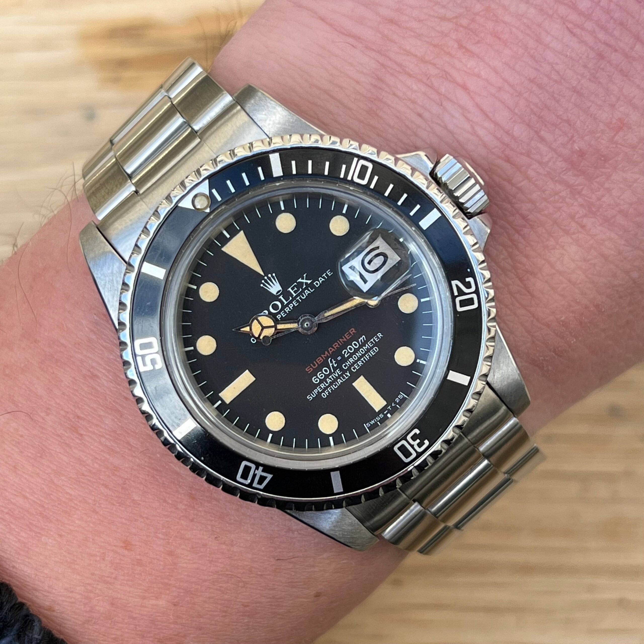Rolex Submariner Date ref 1680 « Red ».
