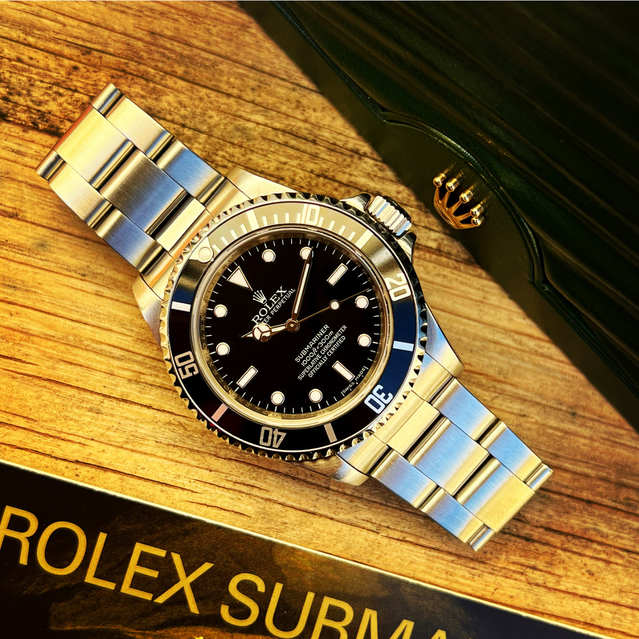 Rolex Submariner no-date 14060M Cosc-.