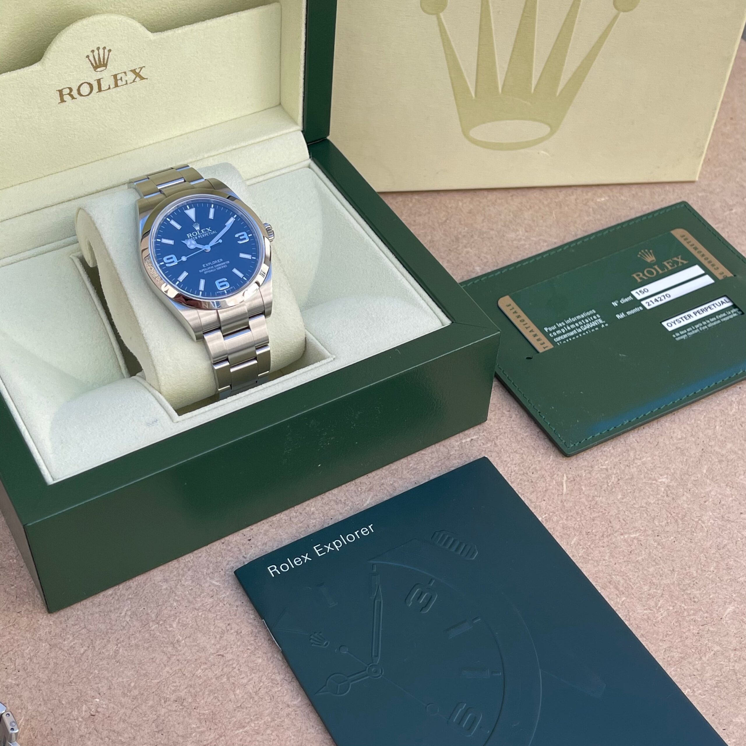 Rolex Explorer 39mm.