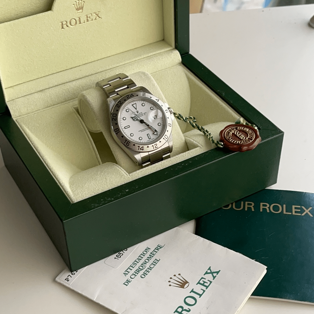 Rolex Explorer II 16570- Rolex Explorer II 16570-.