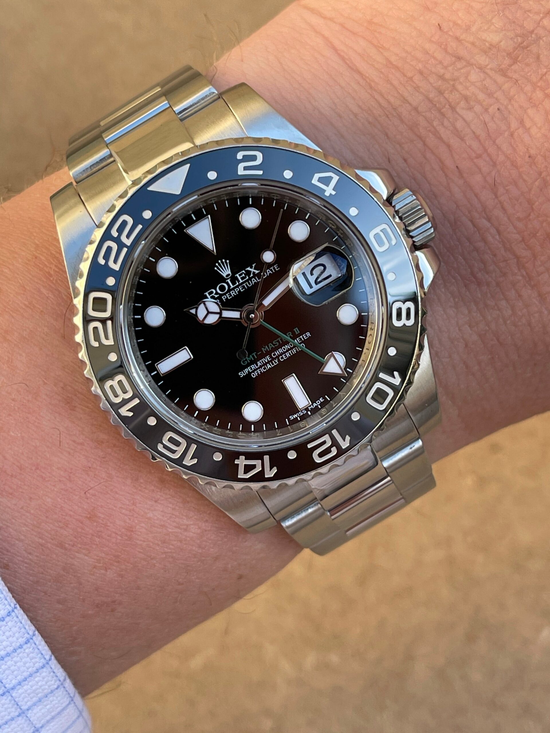 Rolex Gmt-Master II Date 116710 LN.