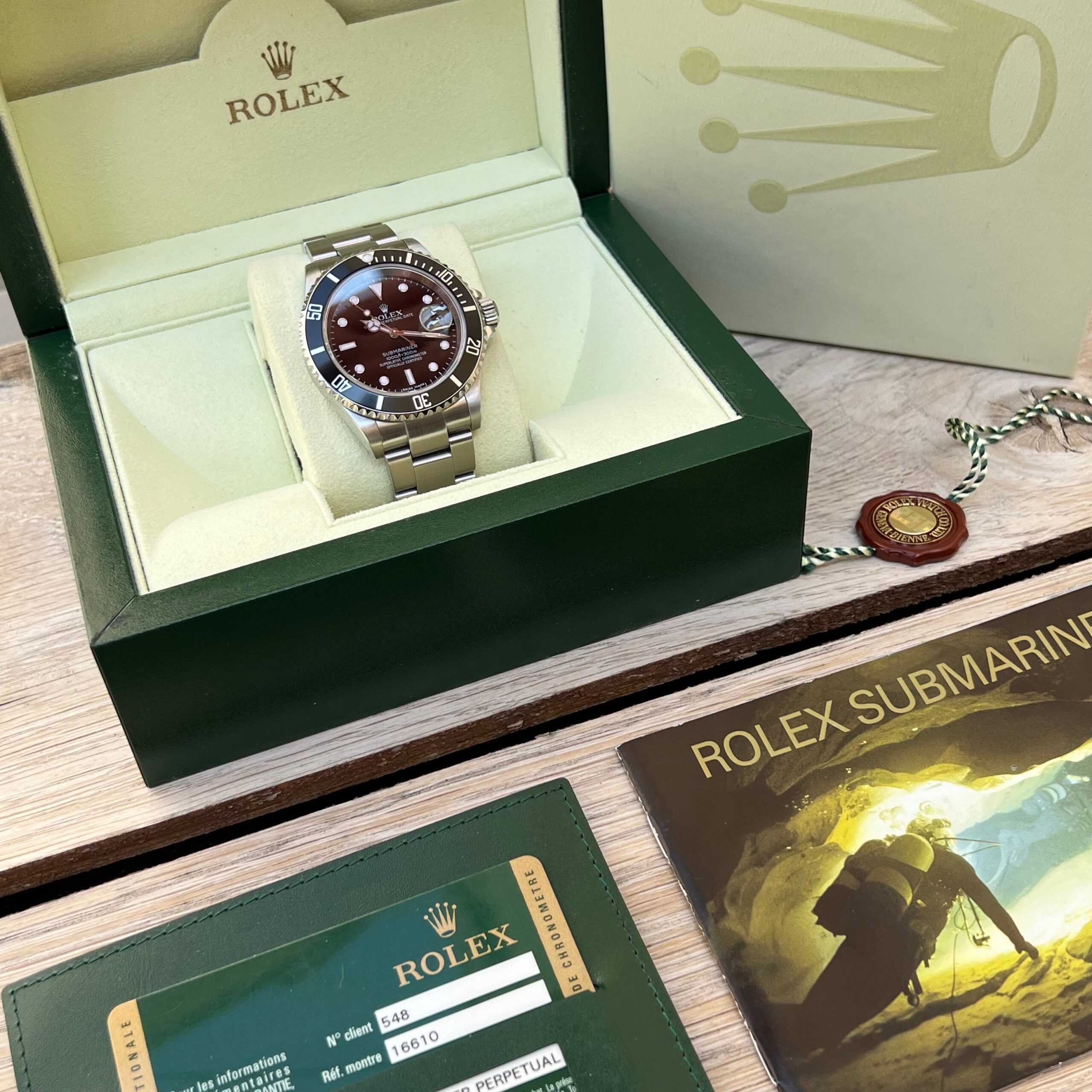 Rolex Submariner Date ref 16610 RRR-.