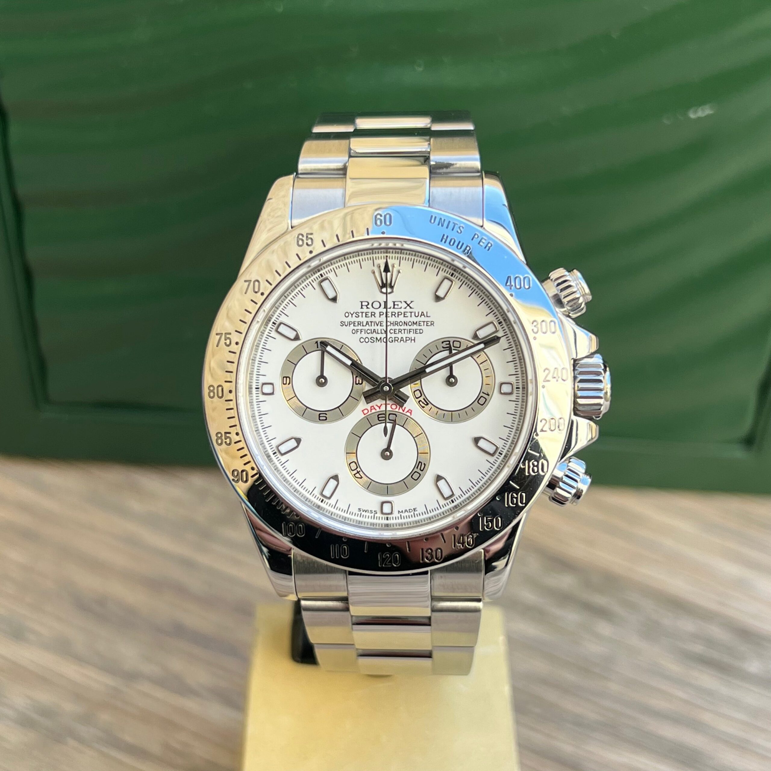 Rolex Daytona ref 116520.