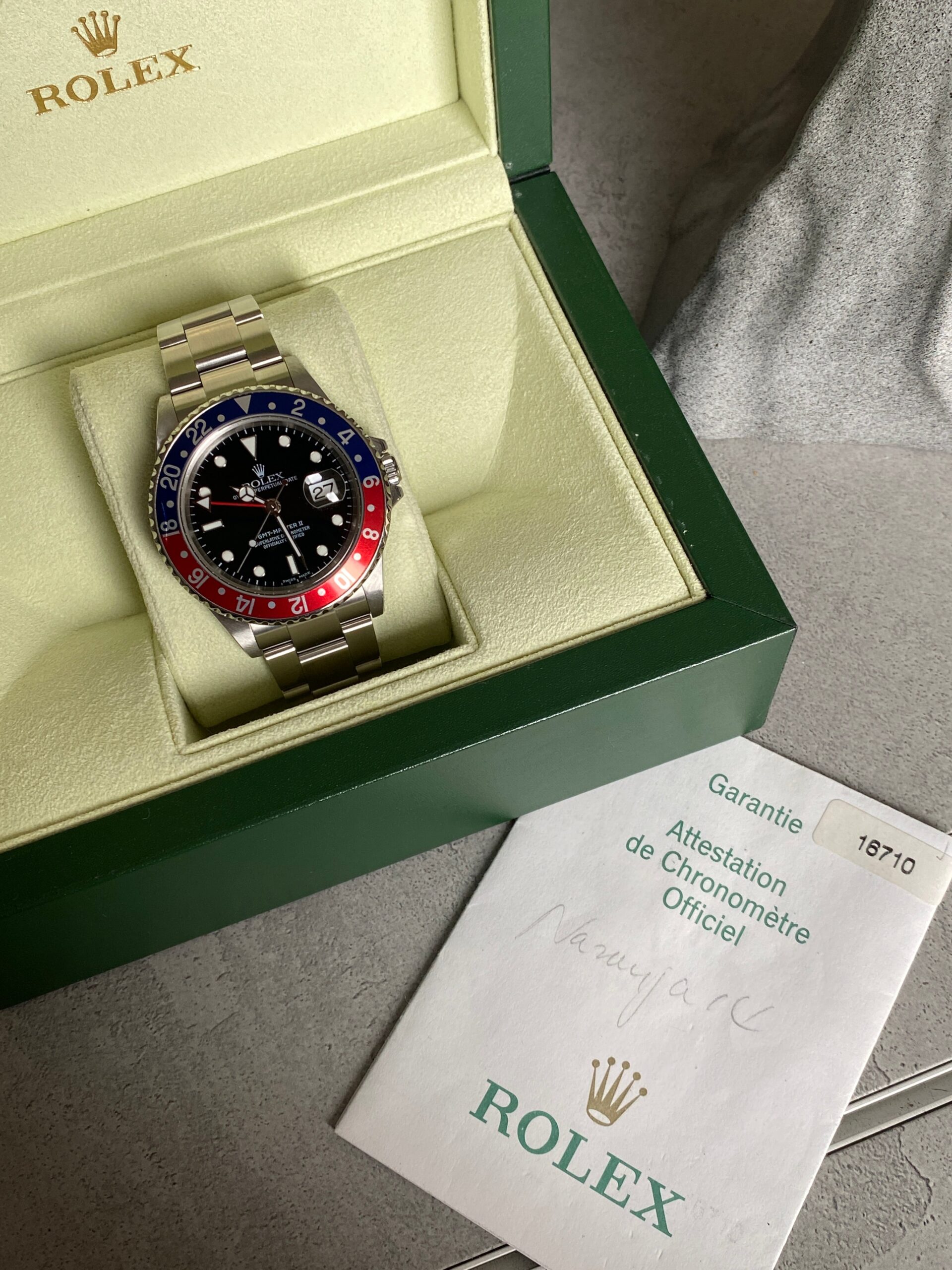 Rolex Gmt-Master 2 16710-.